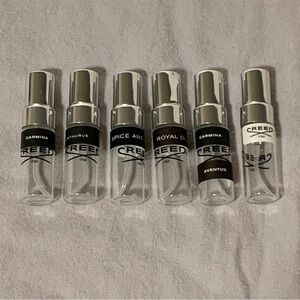 CREED Sample Empty Bottle Spray Vials (6pcs)